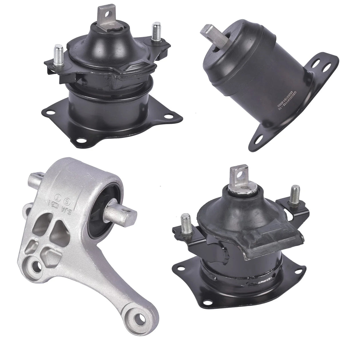 Set of 4 Engine Motor & Transmission Mounts for Acura RL (2005–2008)