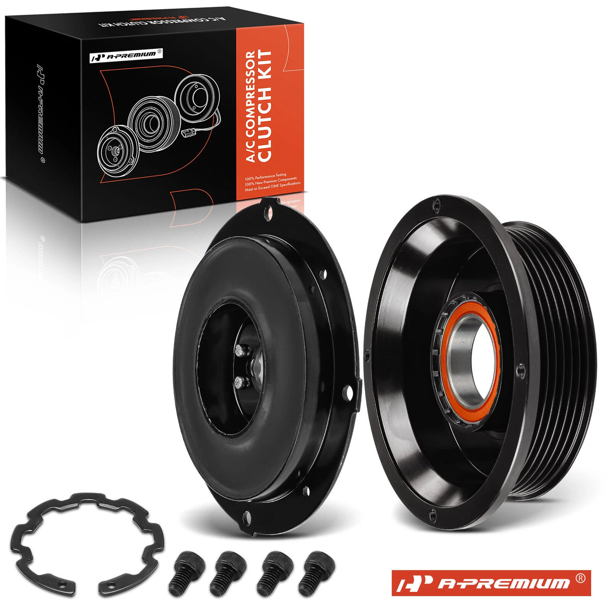 A/C Compressor Clutch Kit for Lexus IS F (2008–2014), GS460 (2008–2011), LS460 (2007–2017)