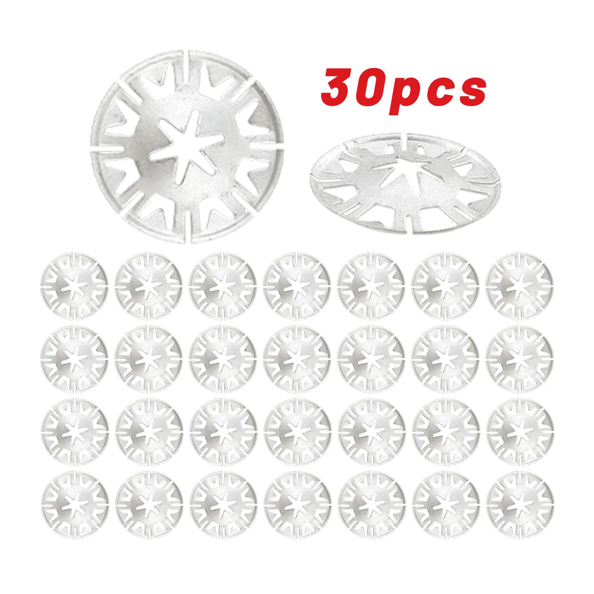 Set of 30 Radiator Support Clip Retainers for VW (N90335004, N90-796-501)