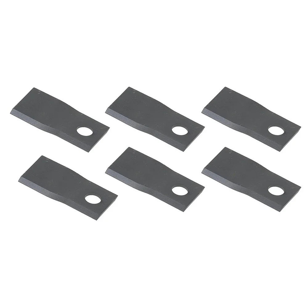 Set of 6 CCW LH Disc Mower Blades 61559 for Vicon Models