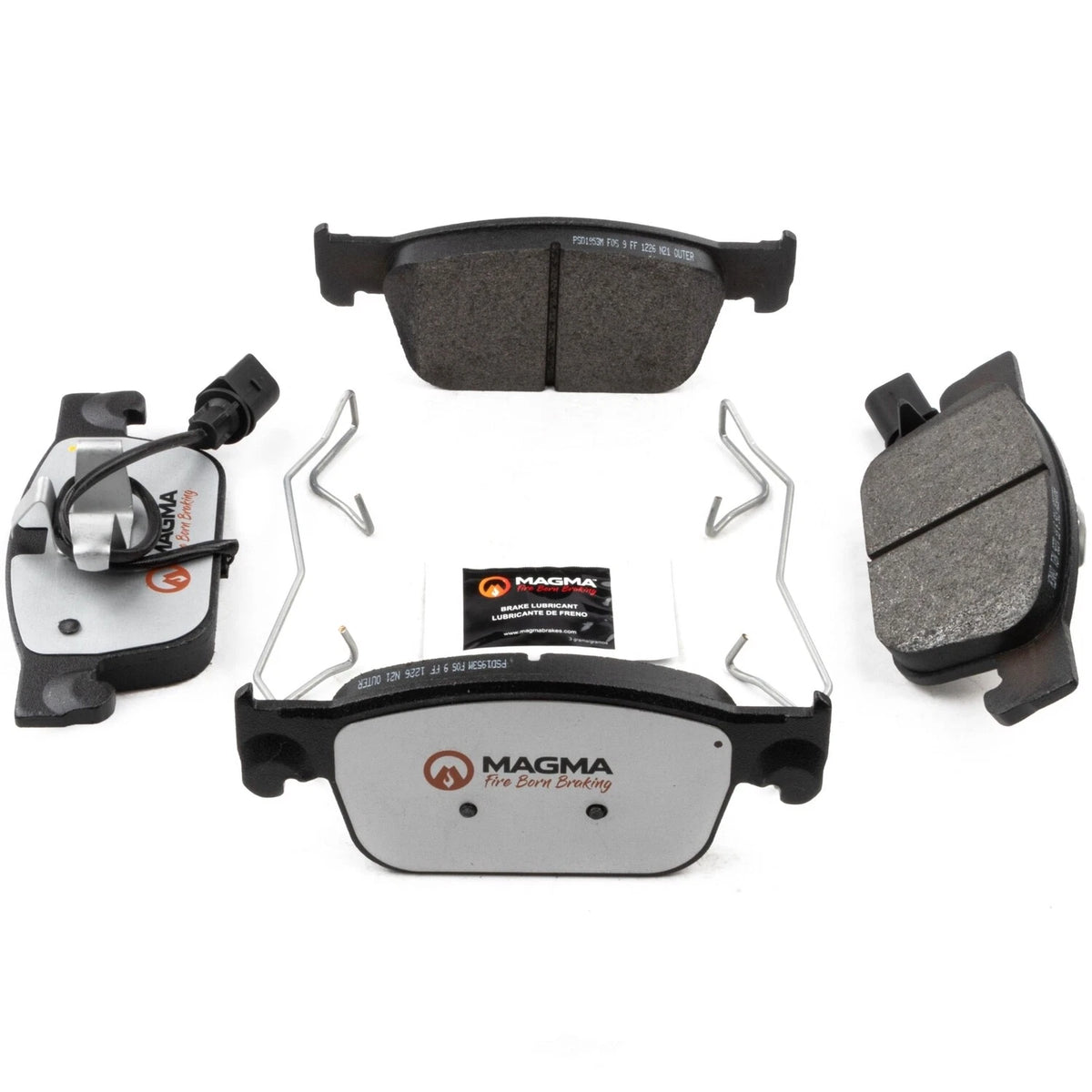 Disc Brake Pad Set for MAGMA PSD1953M (Front)