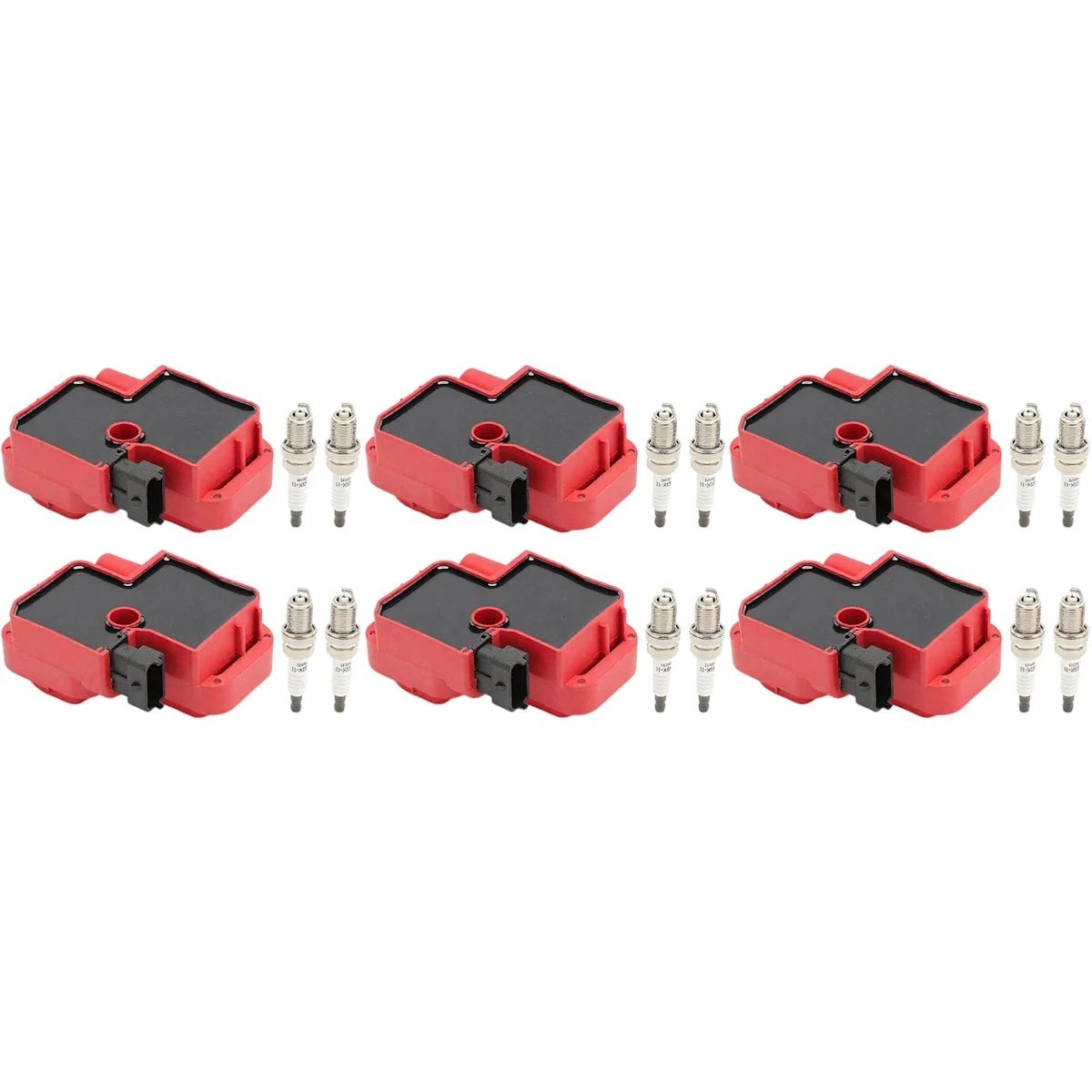 Ignition Coil and Spark Plug Kit for MB Mercedes CLK Class (2000–2009) - 18085137, UF359, 1789358, 1587303, 1587803