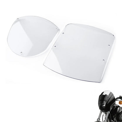 ABS Windshield Quarter Fairing Kit for Harley XL (1988–2016), FXR (1986–1994), Dyna FXDL (1995–2005)