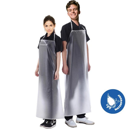 Waterproof Plastic Apron for Kitchen Dishes (1 Pack)