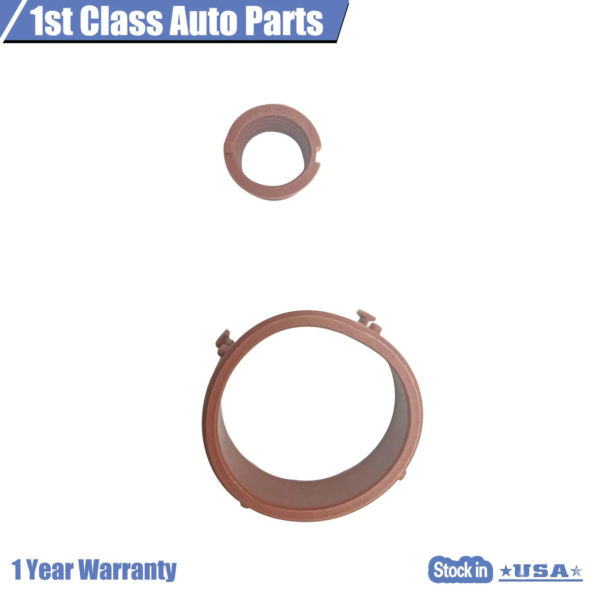 2 Turbo Charger Air Duct Seals for Mercedes-Benz E320 ML350 GL320 (2002–2009)