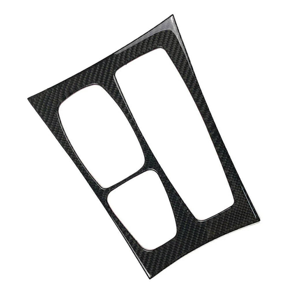 Carbon Fiber Gear Shift Box Panel Trim for BMW X5 E70 X6 E71 (2008–2014)