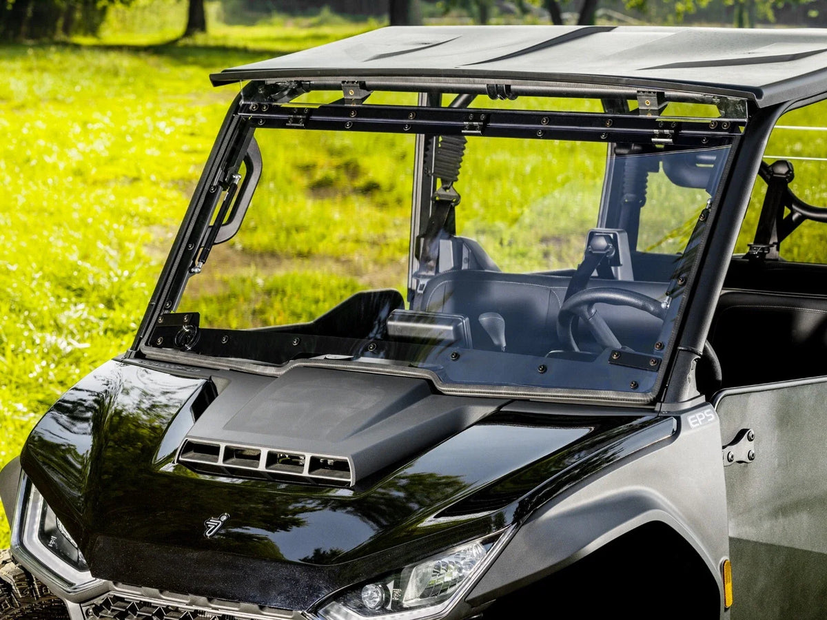 Scratch-Resistant Flip Windshield for Segway Fugleman UT10/Crew Cab (2020–2023)