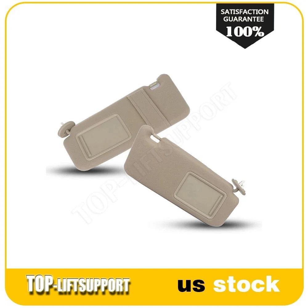 Sun Visor Set for Toyota Venza (2009–2016) Beige