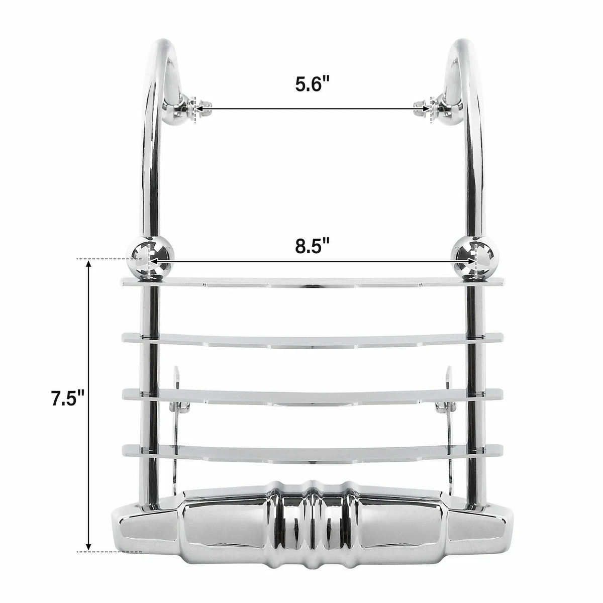 Rear Bumper Cheese Grater Grills for Harley Heritage Springer (1997–2003)