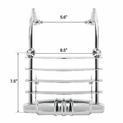 Rear Bumper Cheese Grater Grills for Harley Heritage Springer (1997–2003)