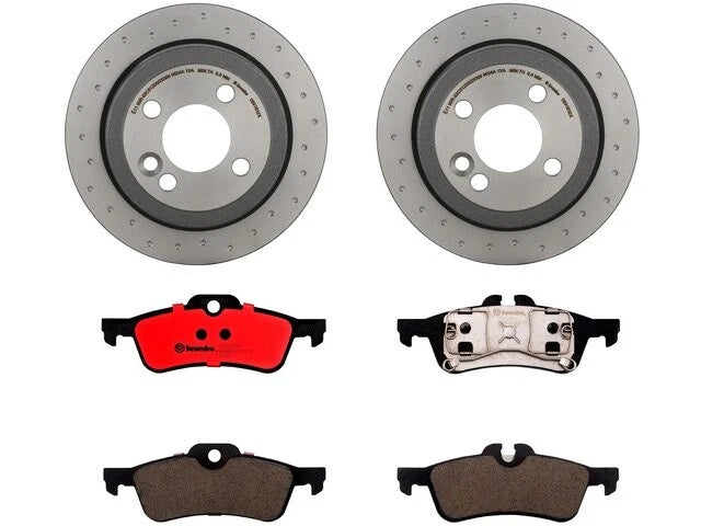 Brake Pad and Rotor Kit for Mini Cooper (2006–2008) 47365XKYJ