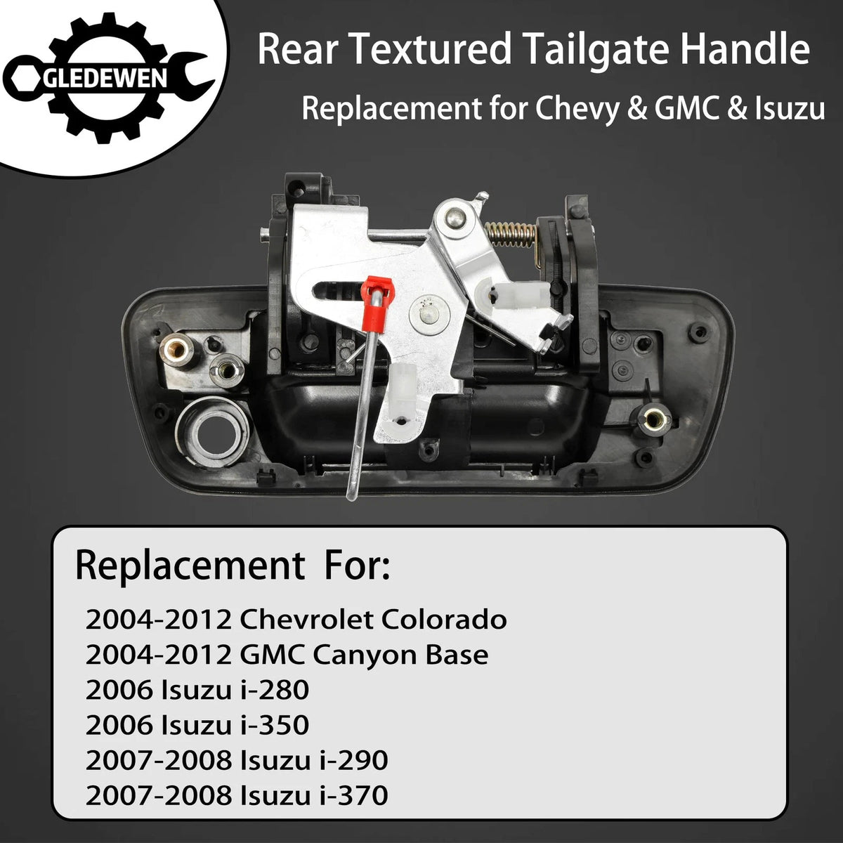 Tailgate Handle w/ Keyhole for