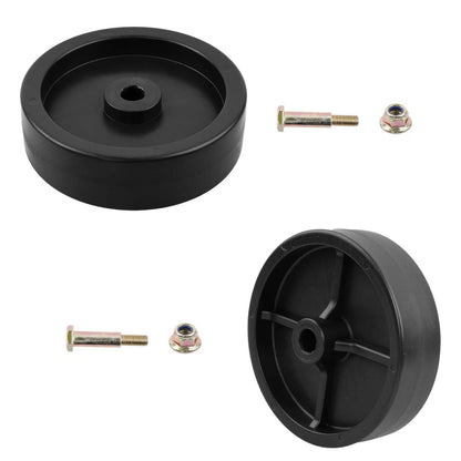 2X Rear Deck Wheel & Hardware Kit for MTD Toro Cub Cadet (112-0337, 41434, 734-0973)