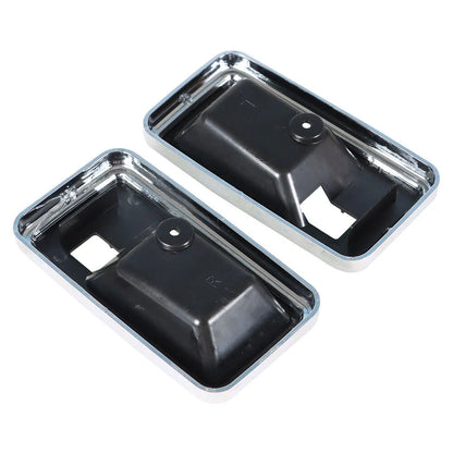 Set of 2 Black Door Handle Bezel Cups for Firebird Trans Am Camaro (1977–1981)