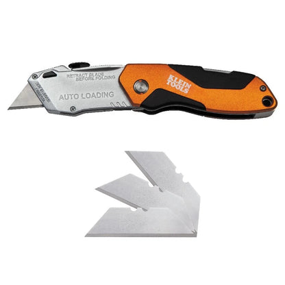 Utility Knife for Klein Tools (Auto-Loading, Heavy Duty, Orange/Black)