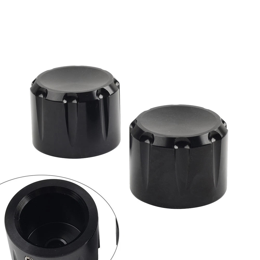 Front Axle Cap Nut Cover for Harley Sportster Touring Softail Dyna VRSC