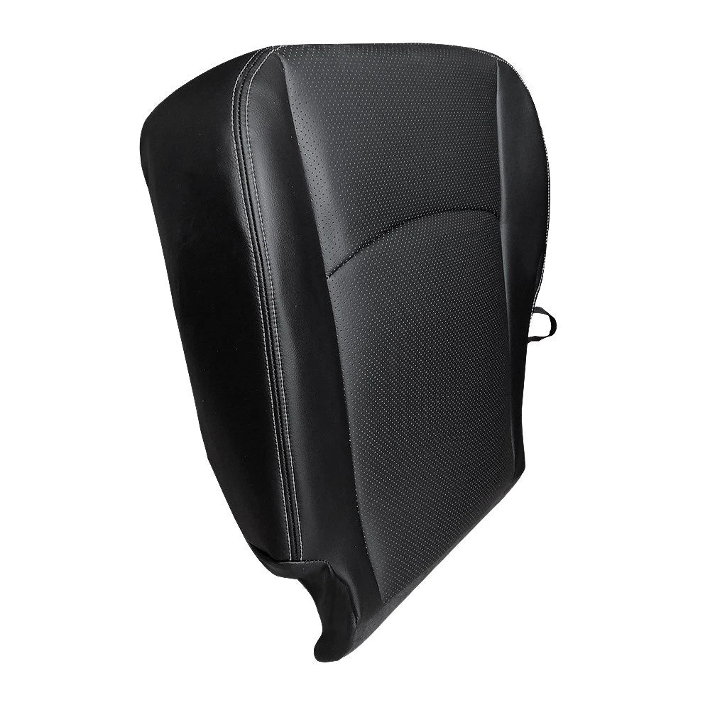 2x Leather Front Bottom Seat Cover for Dodge Ram 1500 2500 3500 4500 (2013–2018)