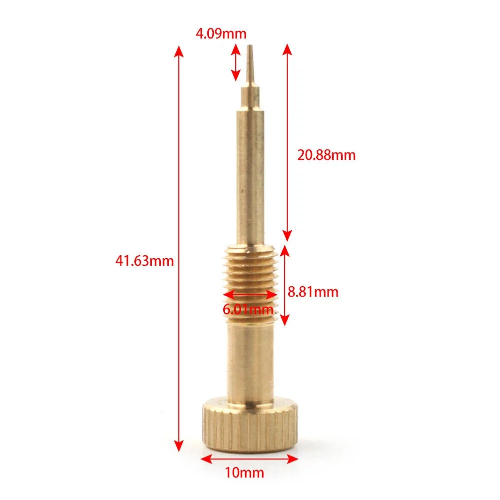 Idle Mixture Screw Set for Harley CV CVK 34-36 Carburetor (1990–2006)