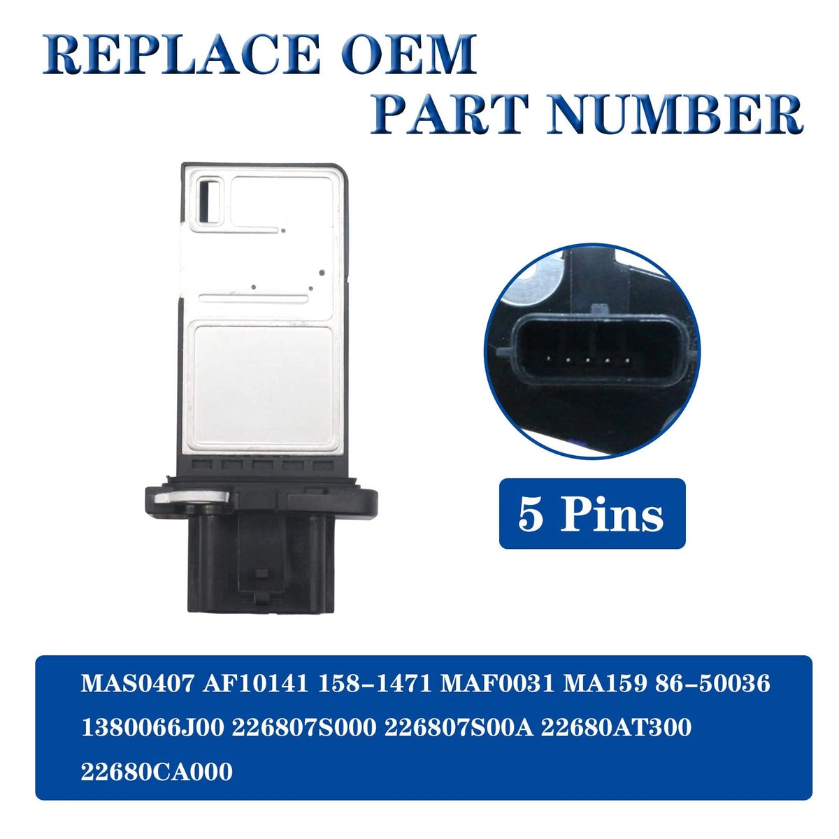 Mass Air Flow Sensor for Nissan (2004–2007)