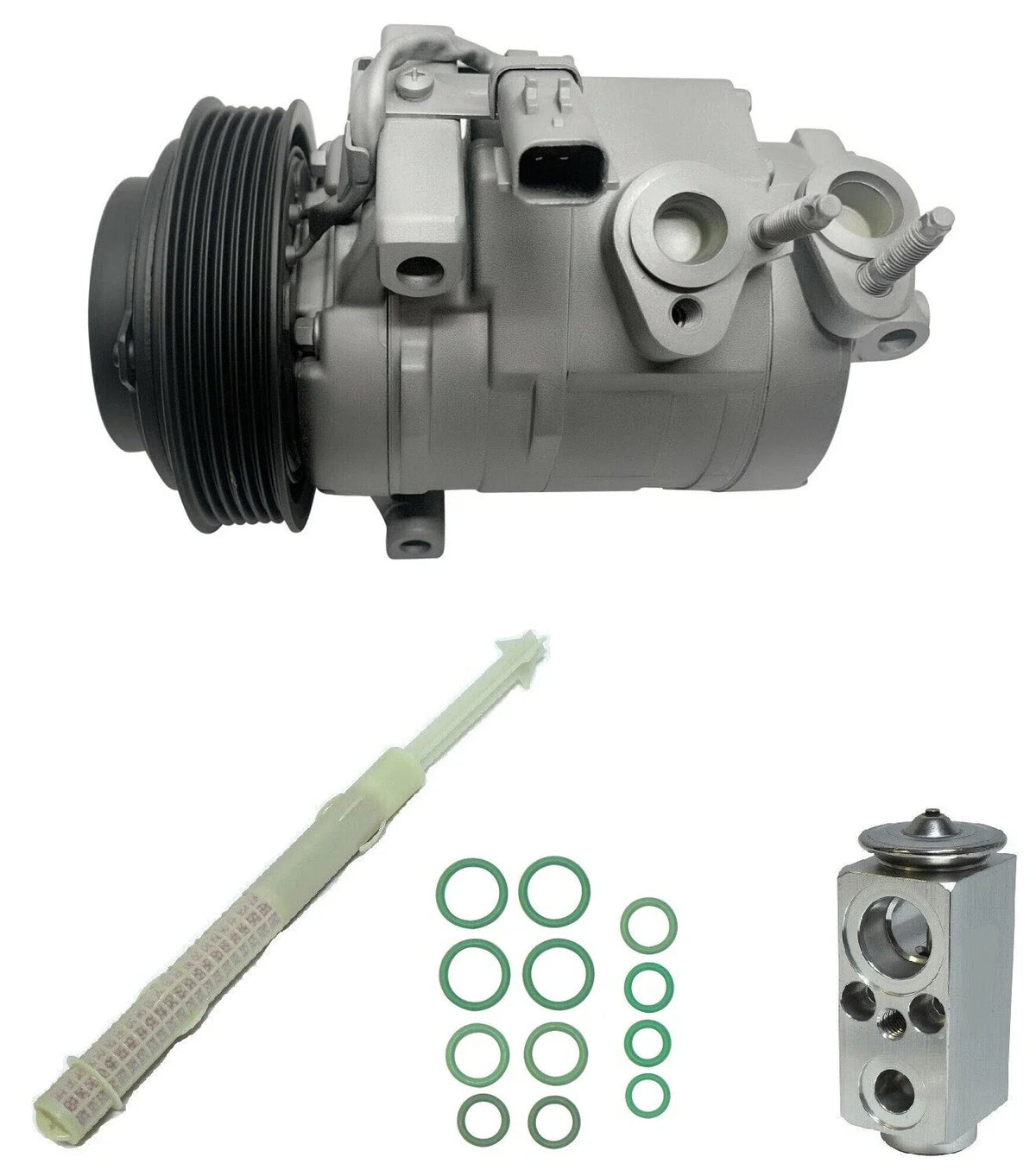 A/C Compressor Kit Replacement for Jeep Grand Cherokee 6.4L (2017–2017)
