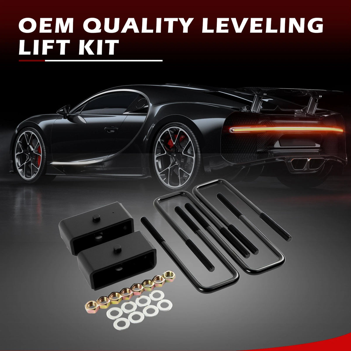 2" Rear Leveling Lift Set for Toyota Tacoma Tundra (1995–2021)