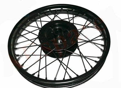 40 Spoke Front Disc Brake & Rear Wheel Rim 19" for Royal Enfield Electra Std