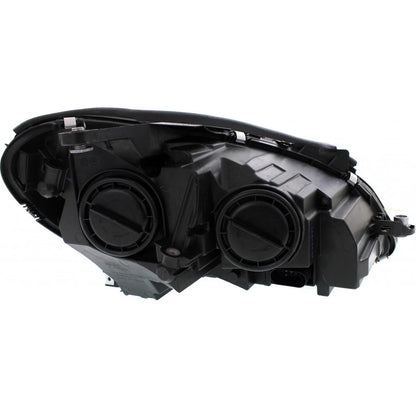 Driver Side Headlight for Mercedes-Benz C180 (2012–2014) CLX-M0-20-9274-00-1-CL360A1, MB2502187 Chrome Bezel DOT