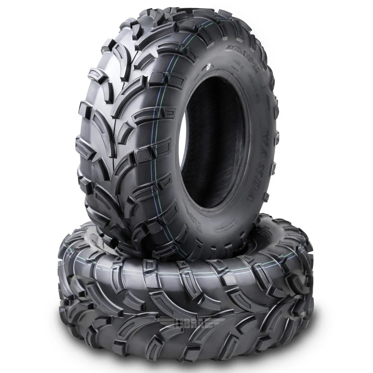 WANDA 24x10-12 ATV Tires Lt Mud for Polaris Sportsman (2015)