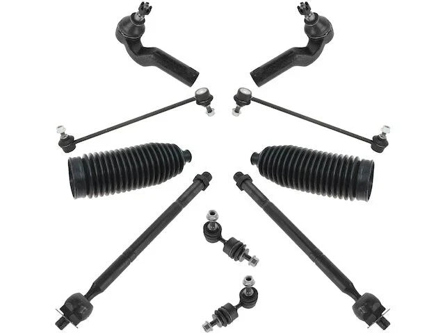 Front and Rear Tie Rod End and Sway Bar Link Kit for Mazda 5 (2006–2015) DV123ZS