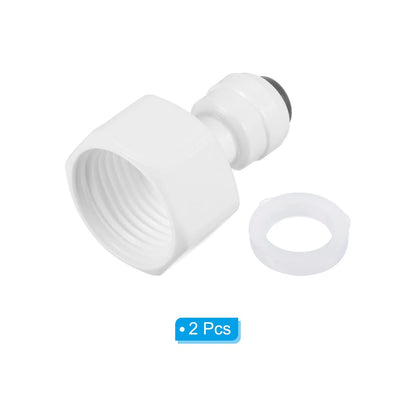 1/4" Tube to 1/2" NPT Female Push Connect for Various Applications