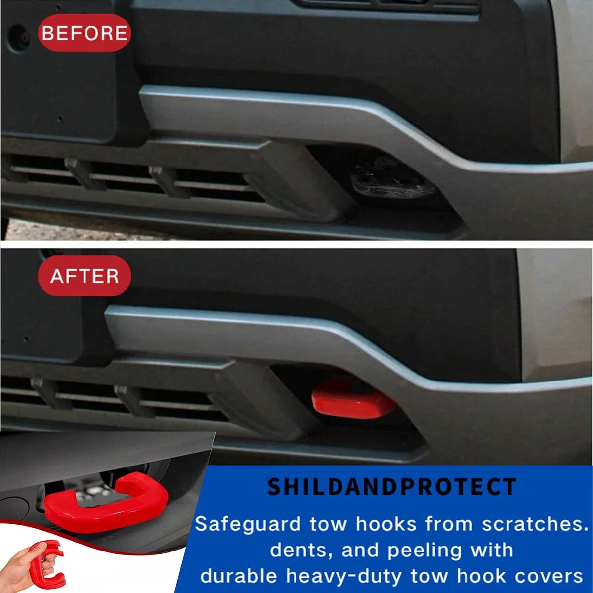 Front Tow Hook Cover for 2025 Colorado Z71 ZR2 GMC Canyon