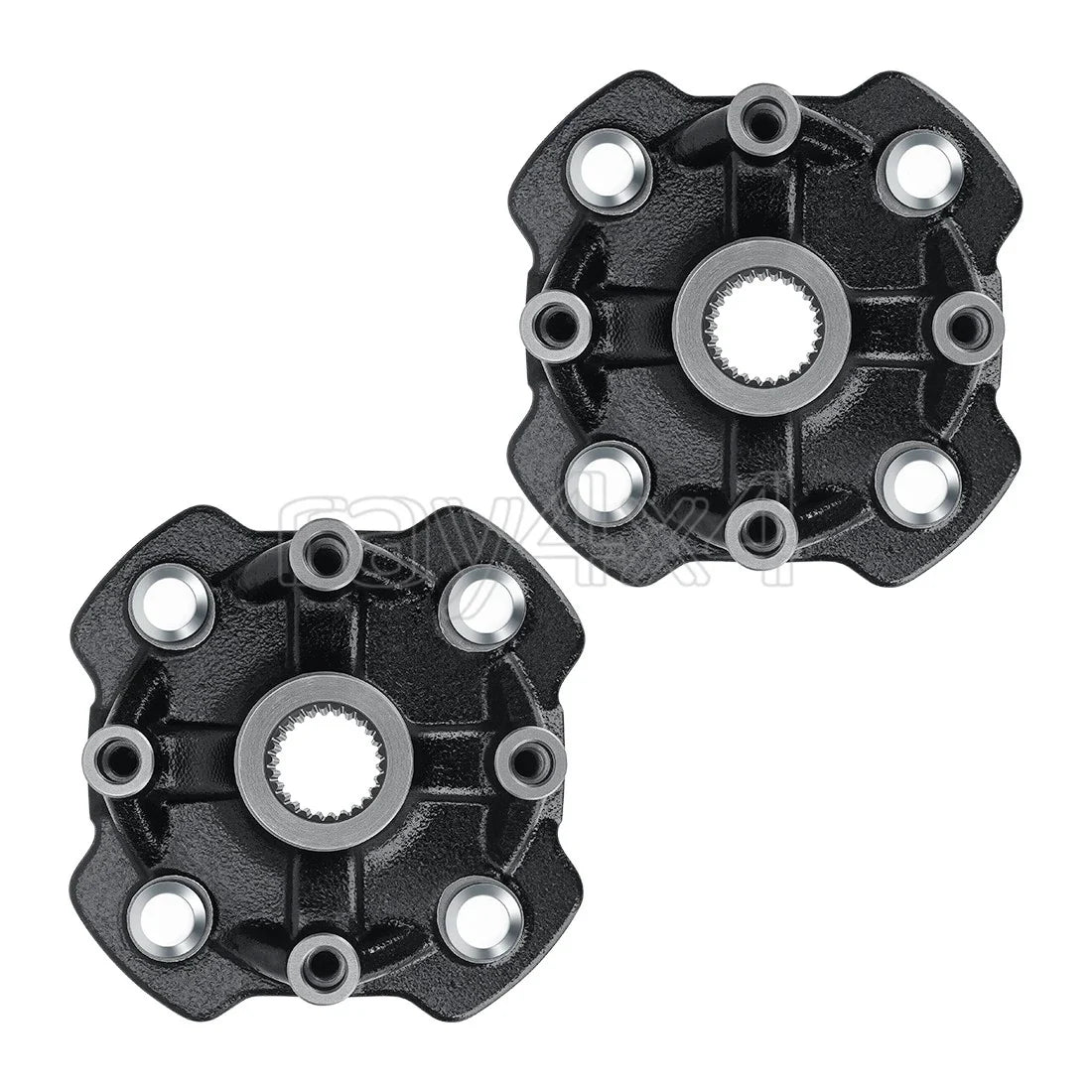 2 Front Wheel Hubs for Honda TRX420TE1 TRX420TM1 Rancher 420 (2014–2024)
