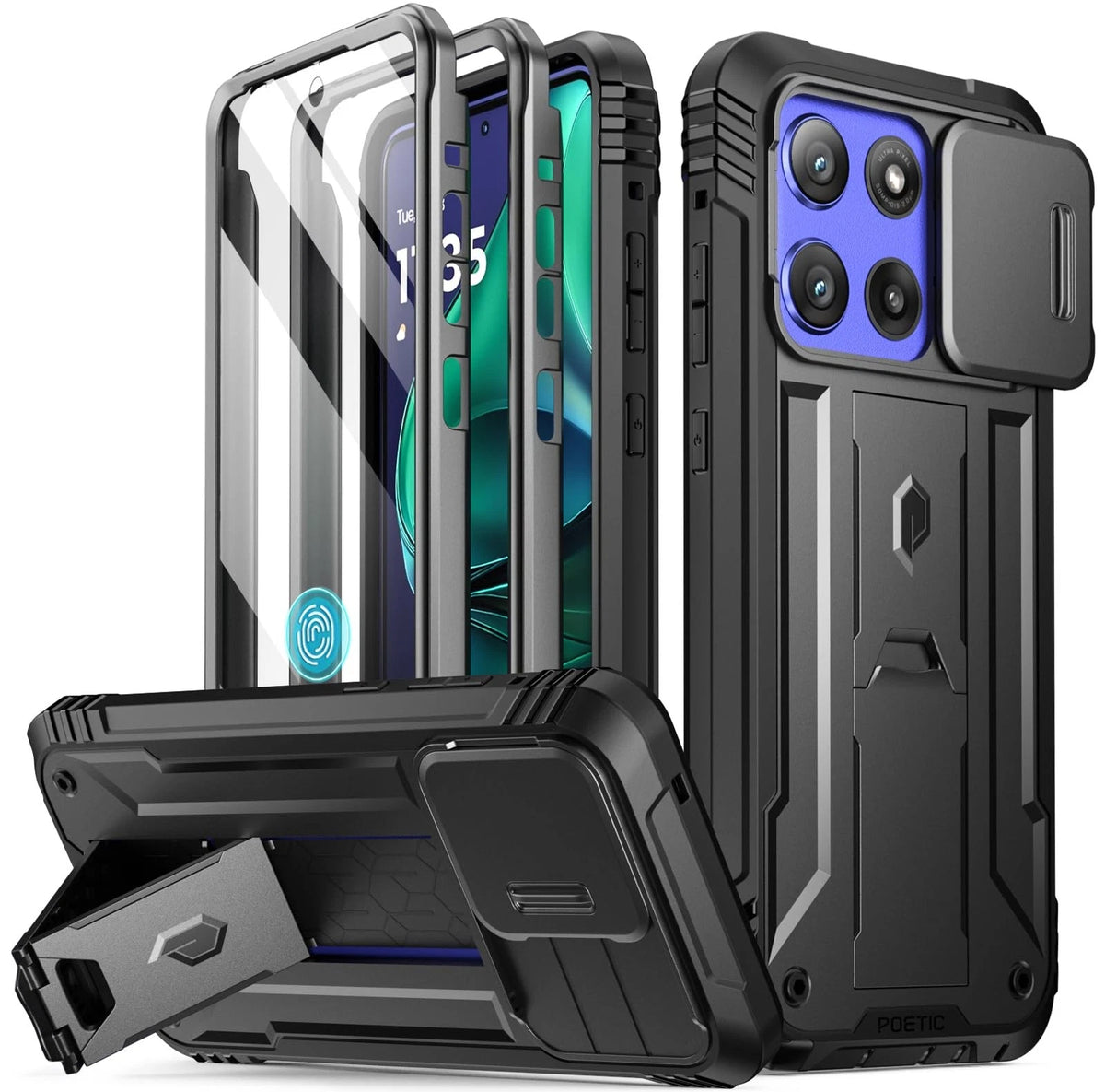 Poetic Revolution Case for Motorola Moto G Stylus (5G) (2025) - Black