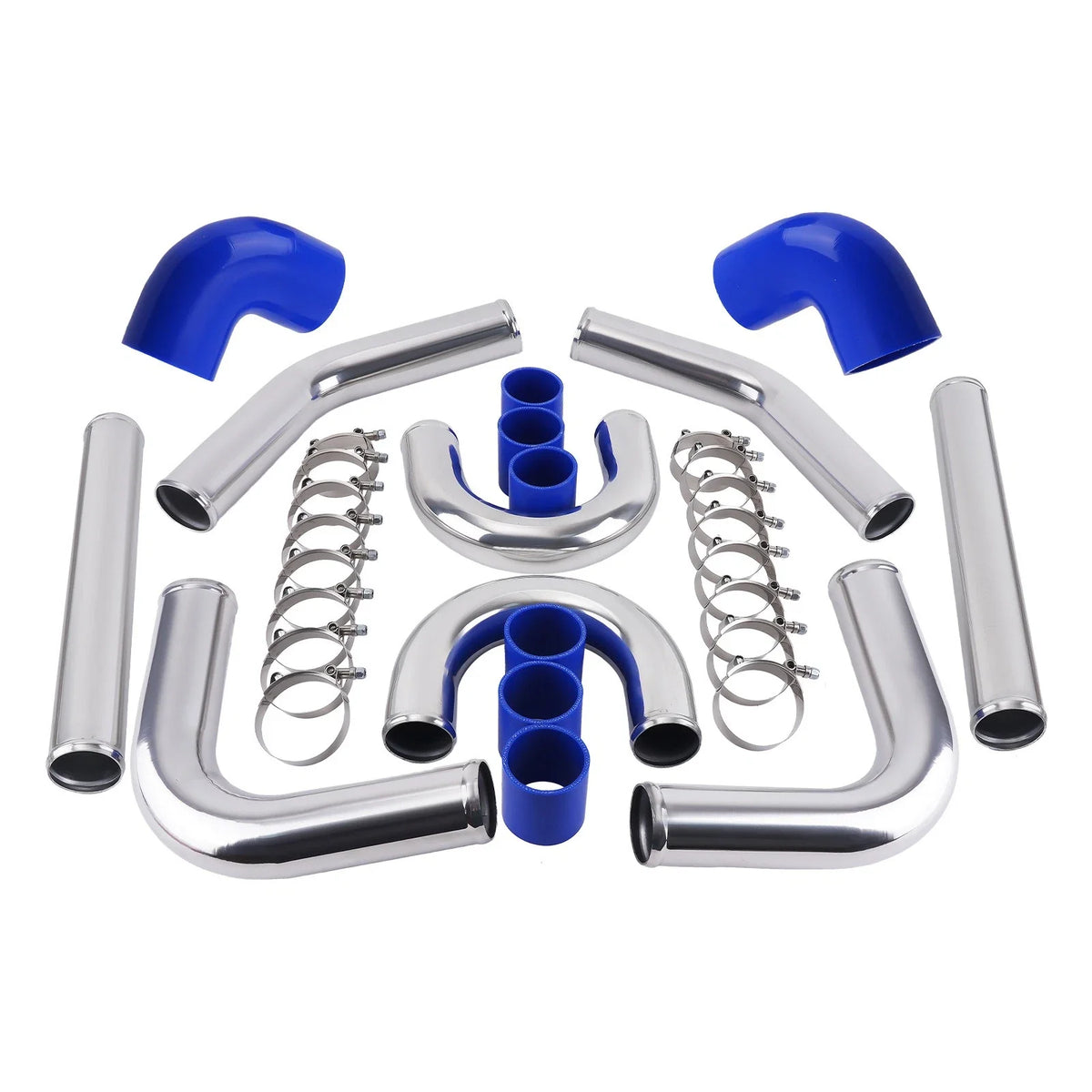 2.5" Aluminum Turbo Intercooler Pipe Kit for Universal Applications