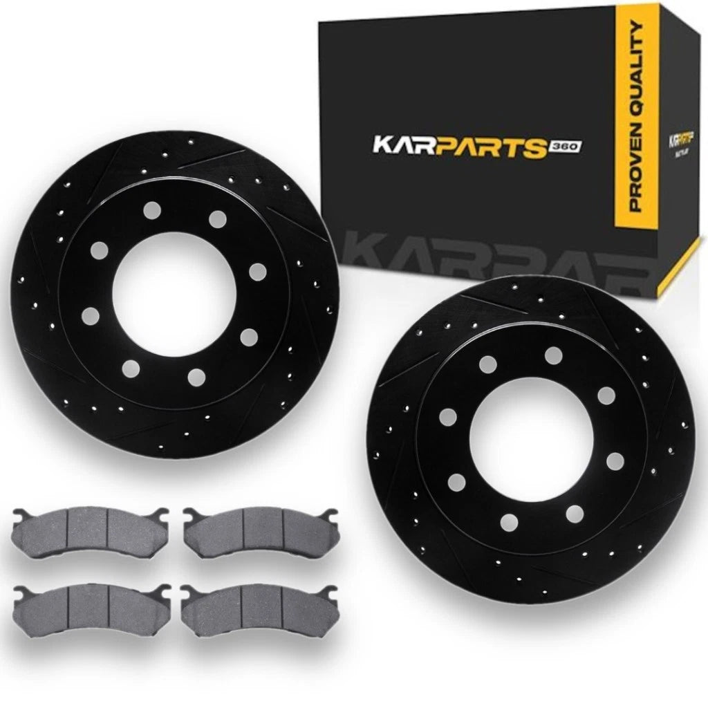 Brake Rotor Set Rear for GMC Yukon XL 2500 (2000–2007) ALX-PAU-DF-8412-48026-CLA12