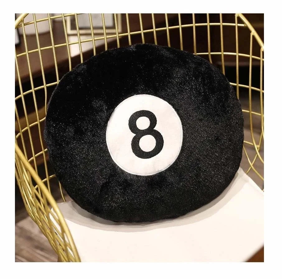 Stuffed Pillow for Billiards (8 Ball)