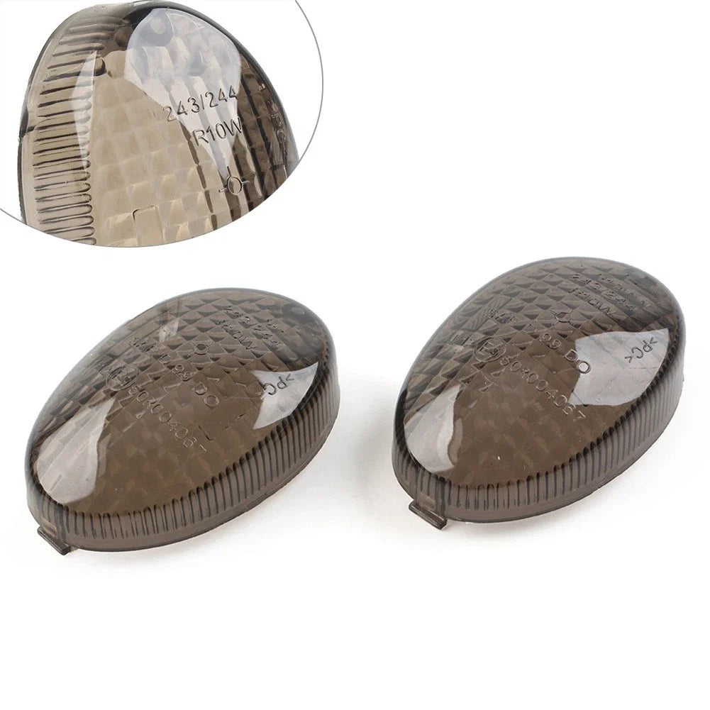 2X Turn Signal Light Lens for Kawasaki EX250R Ninja 250R Vulcan S 650 KLX250