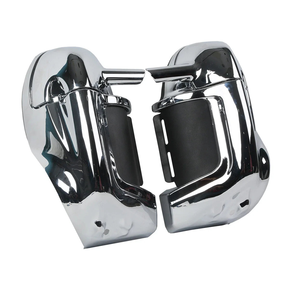 Chrome Lower Vented Fairings Engine Guard Bar for Harley Street Glide (2009–2013)