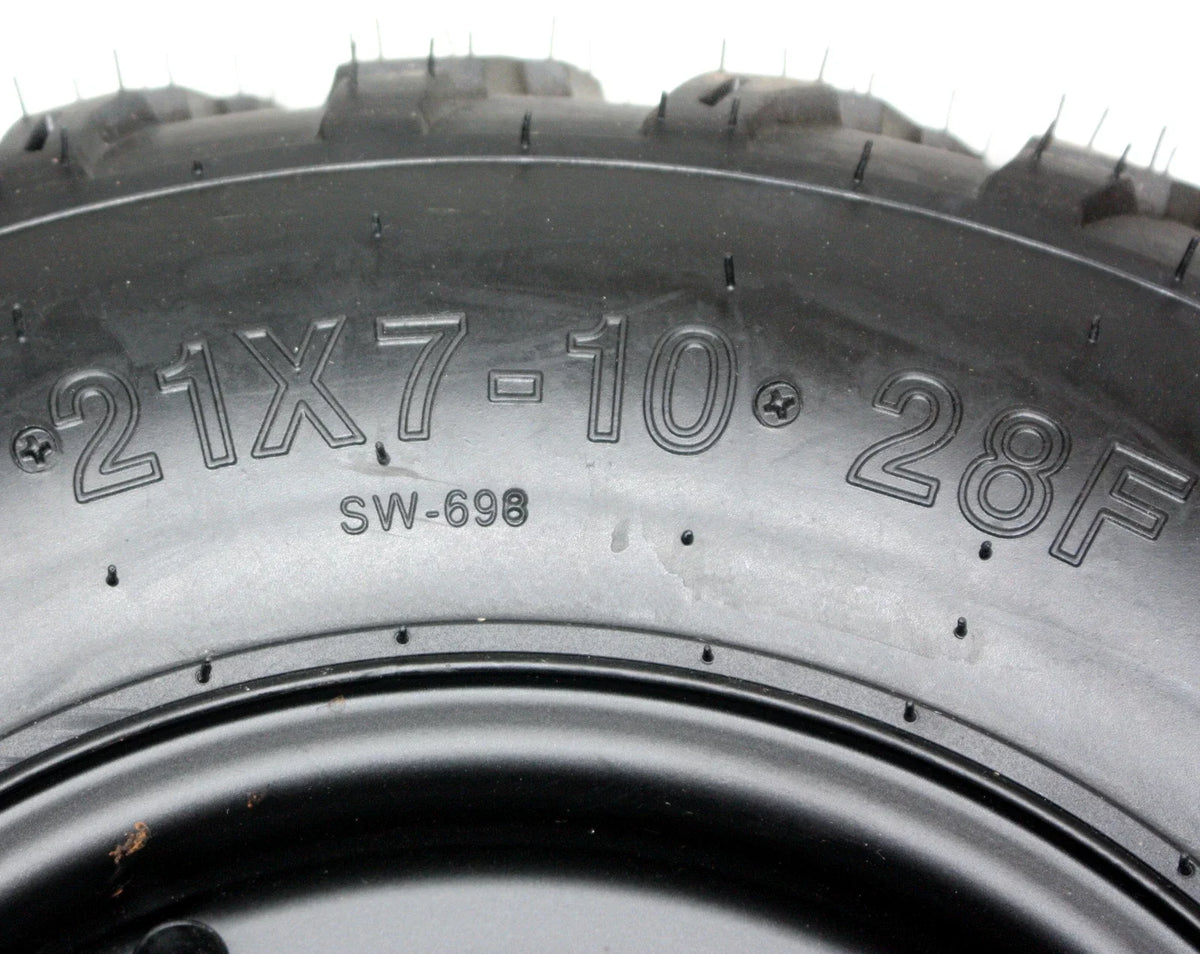 Front Wheel Rim Tire for 200cc 250cc Quad Dirt Bike ATV (2000–2023)