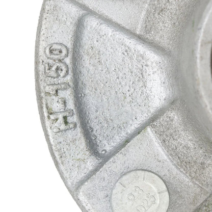 Galvanized Trailer Hub Kit for 2000lb 5 Lug (Pre Greased, 1.5 Inch)