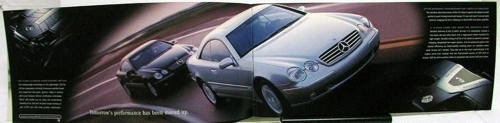 Mercedes-Benz CL-Class Sales Brochure (2001)