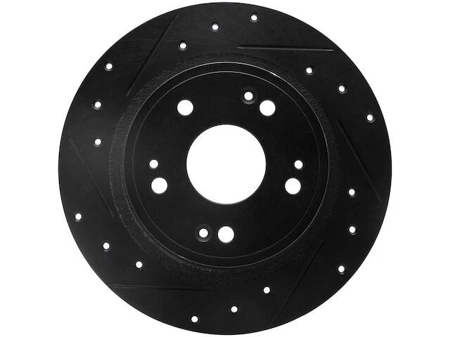 Rear Left Brake Rotor for Acura ILX (2016–2022) 23489TCPM