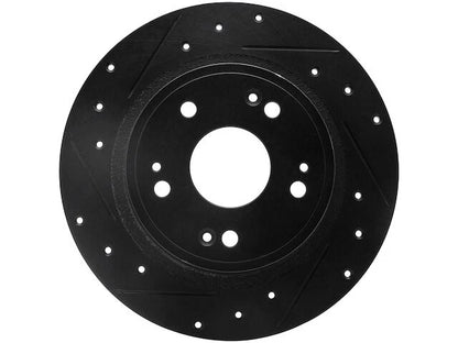 Rear Left Brake Rotor for Acura ILX (2016–2022) 23489TCPM