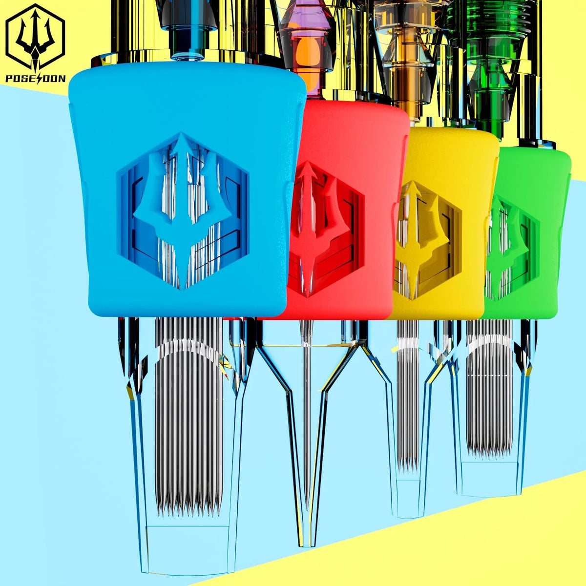 50Pcs Tattoo Cartridge Needles Assorted for