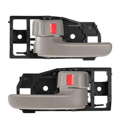 Front Interior Door Handles Pair for Toyota Tundra (2000–2006) Beige