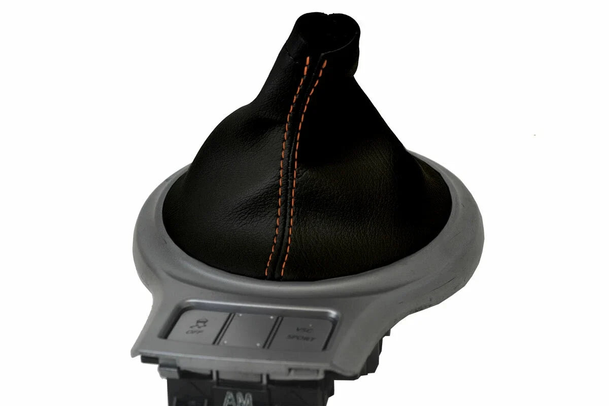 Manual Shift Boot Cover for Subaru BRZ Scion GRS Toyota (2013–2020) Orange Stitch