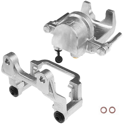 A-Premium Rear Right Brake Caliper w/ Bracket for Dodge Charger Challenger (2006–2014) - 5142564AA, 5142564AB, 18-B4993A