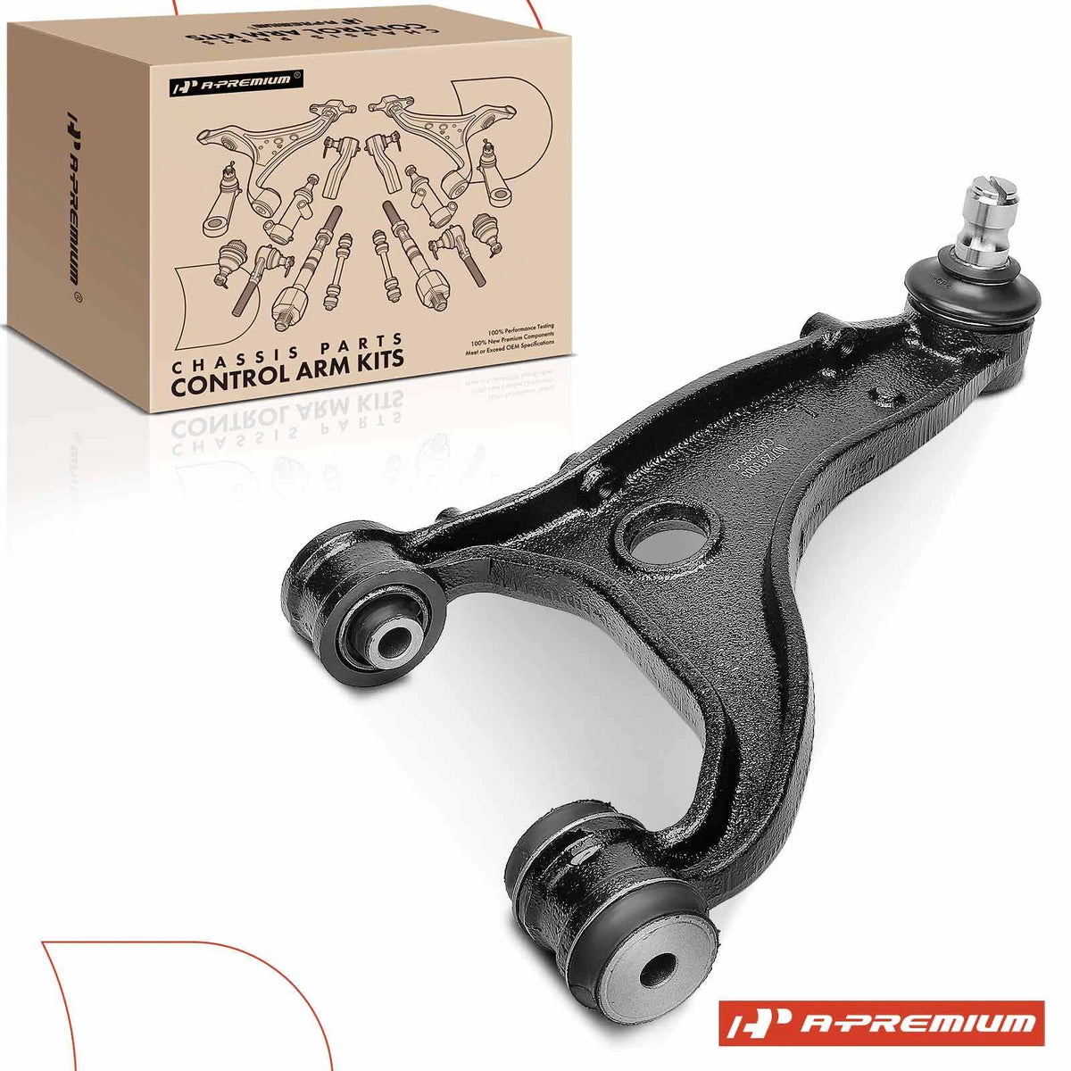 A-Premium Rear Left Upper Control Arm w/ Ball Joint for Subaru Outback (2010–2018) 20252SC010, RK623395