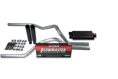 2.5" Dual Exhaust Kit for Chevy GMC 1500 Truck (2015–2018) Flowmaster 50 Series