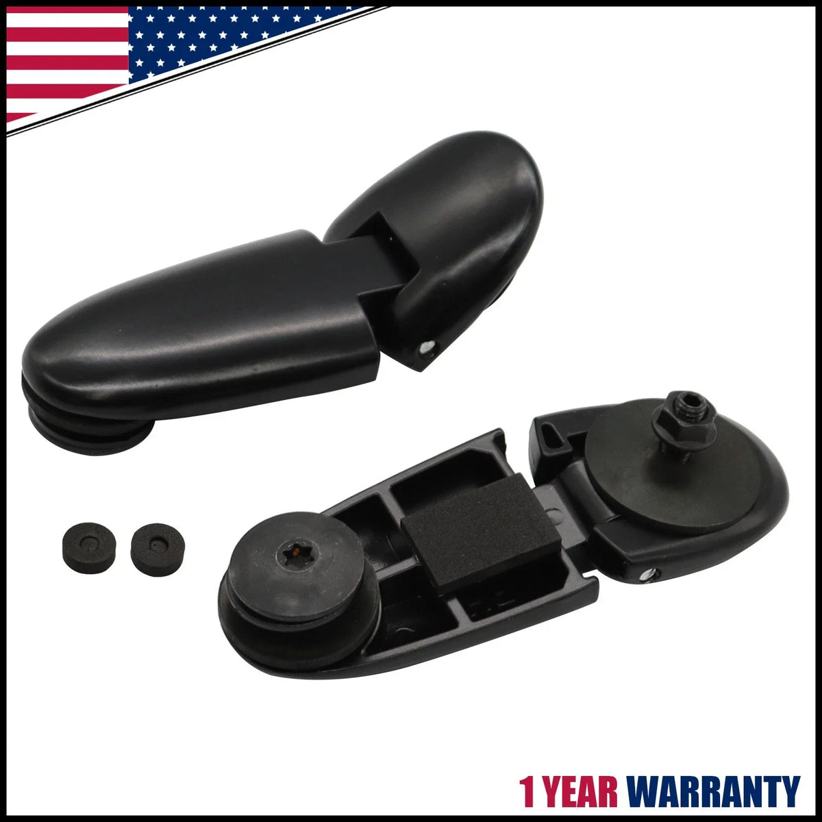 Pair Rear Back Door Tailgate Glass Window Hinges for Ford Explorer (2002–2005)